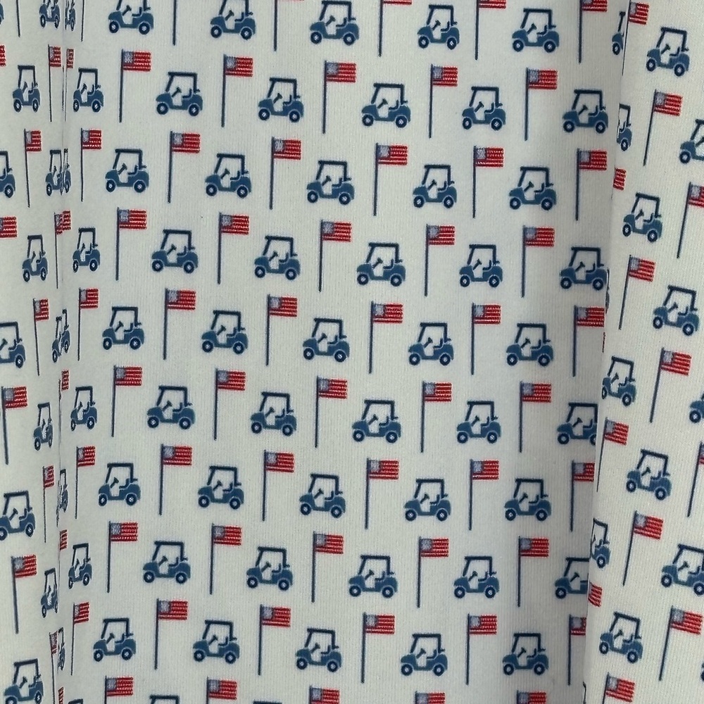 Rhoback XL Patriotic Golf Cart Print Fabric